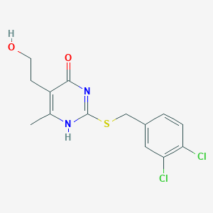 molecular formula C14H14Cl2N2O2S B7850588 CID 16876682 