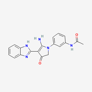 molecular formula C19H17N5O2 B7850881 CID 20997435 