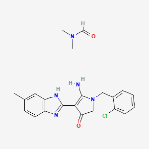 molecular formula C22H24ClN5O2 B7850885 CID 52985992 