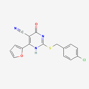 molecular formula C16H10ClN3O2S B7850928 CID 15142043 
