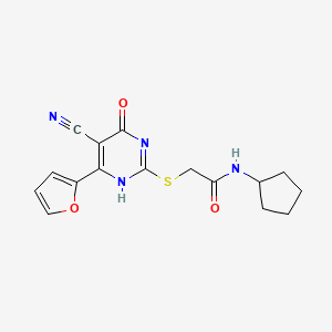 molecular formula C16H16N4O3S B7850941 CID 50753366 