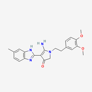 molecular formula C22H24N4O3 B7851055 CID 51710446 