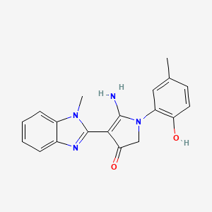 molecular formula C19H18N4O2 B7851059 CID 52326387 