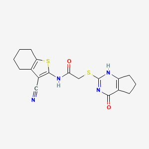 molecular formula C18H18N4O2S2 B7851202 CID 20897142 