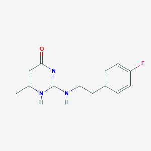 molecular formula C13H14FN3O B7851616 CID 23412423 