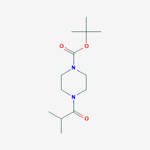 molecular formula C13H24N2O3 B7851655 tert-Butyl 4-isobutyrylpiperazine-1-carboxylate CAS No. 414910-16-0