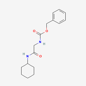 molecular formula C16H22N2O3 B7851721 环己基氨甲酰甲基氨基甲酸苄酯 