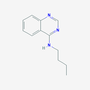 molecular formula C12H15N3 B7851846 4-(Butylamino)quinazoline 