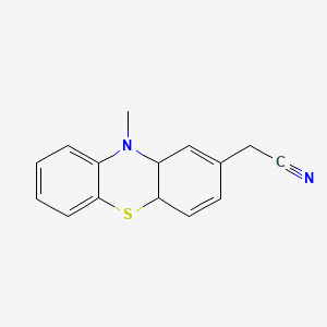 (10-methyl-10,10a-dihydro-4aH-phenothiazin-2-yl)acetonitrile
