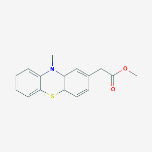 molecular formula C16H17NO2S B7852184 methyl (10-methyl-10,10a-dihydro-4aH-phenothiazin-2-yl)acetate 