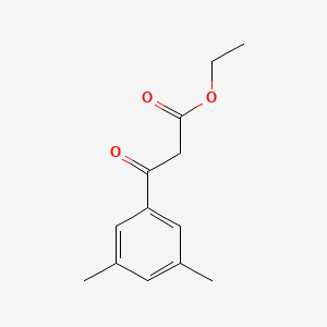 molecular formula C13H16O3 B7852260 Ethyl (3,5-dimethylbenzoyl)acetate 