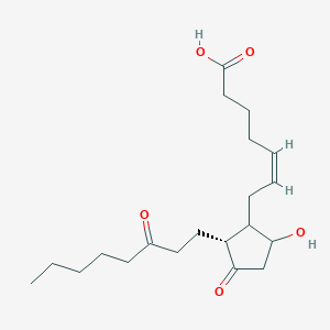 molecular formula C20H32O5 B7852276 13,14-DIHYDRO-15-KETO PROSTAGLANDIN D2 