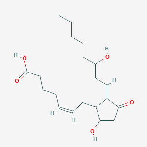 molecular formula C20H32O5 B7852282 9alpha,15S-Dihydroxy-11-oxo-prosta-5Z,12E-dien-1-oic acid 
