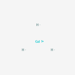 molecular formula GdH3 B078523 氢化钆 (GdH3) CAS No. 13572-97-9
