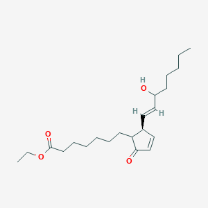molecular formula C22H36O4 B7852378 9-oxo-15S-Hydroxy-prosta-10,13E-dien-1-oic acid, ethyl ester 