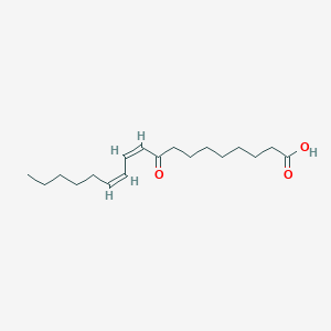 molecular formula C18H30O3 B7852464 (10Z,12Z)-9-oxooctadeca-10,12-dienoic acid 
