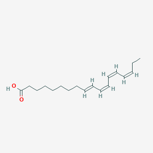 molecular formula C18H28O2 B7852487 (9E,11Z,13Z,15Z)-octadeca-9,11,13,15-tetraenoic acid 