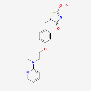 molecular formula C18H18KN3O3S B7852490 CID 10157543 