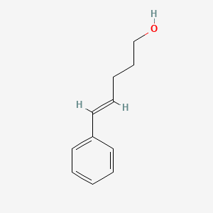 molecular formula C11H14O B7852498 (E)-5-phenylpent-4-en-1-ol CAS No. 37464-86-1