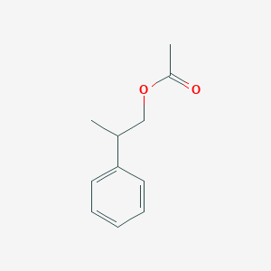 molecular formula C11H14O2 B078525 2-Phenylpropyl acetate CAS No. 10402-52-5