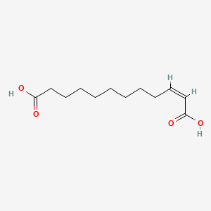 molecular formula C12H20O4 B7852515 Traumatic acid, (2Z)- CAS No. 6556-35-0