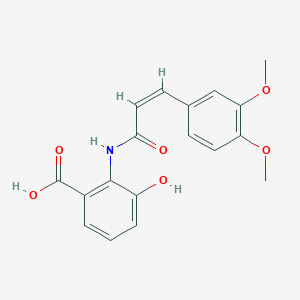 molecular formula C18H17NO6 B7852549 CID 35027278 