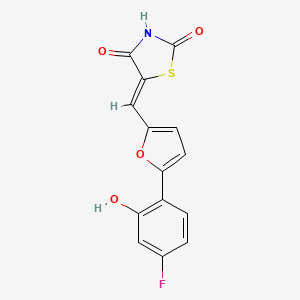 molecular formula C14H8FNO4S B7852565 AS-252424 CAS No. 1138220-19-5
