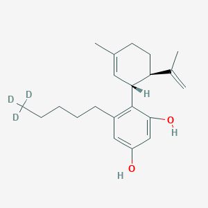 molecular formula C21H30O2 B7852578 Abnormal Cannabidiol-D3 