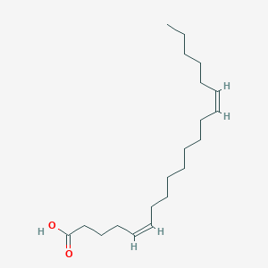 molecular formula C20H36O2 B7852596 5(z), 14(z)-二十二碳二烯酸 