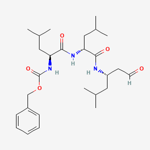 Cbz-Leu-D-Leu-bAla(3S-iBu)-al