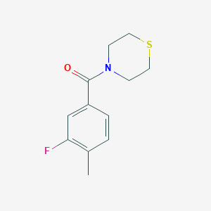 (3-Fluoro-4-methylphenyl)(thiomorpholino)methanone