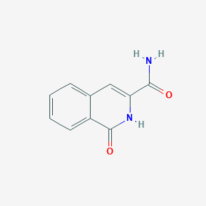 molecular formula C10H8N2O2 B7852789 Isoquinolone carboxamide 