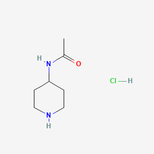 molecular formula C7H16Cl2N2O B7852791 N-(piperidin-4-yl)acetamide hydrochloride CAS No. 85508-31-2