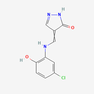 molecular formula C10H8ClN3O2 B7852886 CID 6822092 