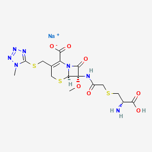 molecular formula C16H20N7NaO7S3 B7852921 CID 6917691 