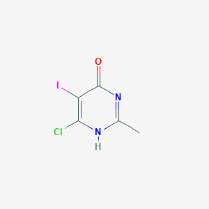 molecular formula C5H4ClIN2O B7852929 CID 13636516 