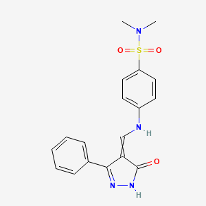 molecular formula C18H18N4O3S B7853017 CID 6610377 