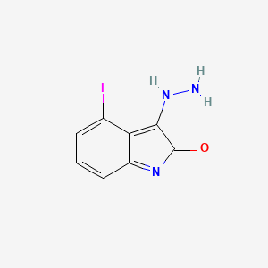 molecular formula C8H6IN3O B7853081 CID 45588413 