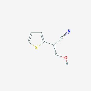 alpha-(Hydroxymethylene)-2-thiopheneacetonitrile