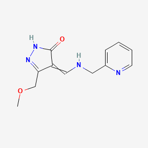 molecular formula C12H14N4O2 B7853256 CID 6836267 