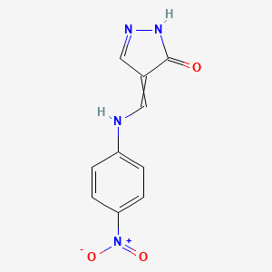 molecular formula C10H8N4O3 B7853282 CID 6805588 