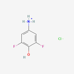molecular formula C6H6ClF2NO B7853440 CID 10702553 