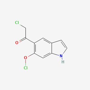 5-Chloroacetyl-6-chlorol-1,3-dihydro-2H-indole-2-one