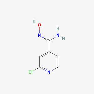 2-chloro-N'-hydroxypyridine-4-carboximidamide