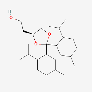 molecular formula C25H46O3 B7853656 (4S)-(+)-4-(2-Hydroxyethyl)-2,2-dimenthyl-1,3-dioxolane 