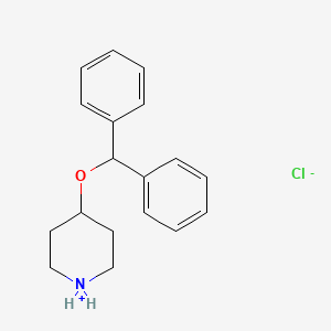 4-(Diphenylmethoxy)piperidinium chloride