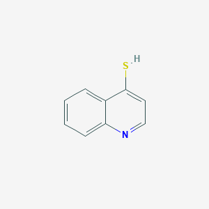 molecular formula C9H7NS B7853698 quinoline-4-thiol 