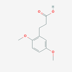 molecular formula C11H14O4 B078540 3-(2,5-二甲氧基苯基)丙酸 CAS No. 10538-49-5