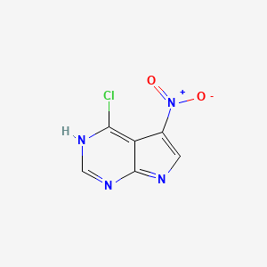 molecular formula C6H3ClN4O2 B7854191 CID 266350 