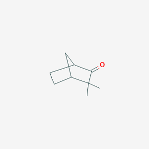molecular formula C9H14O B078542 3,3-二甲基双环[2.2.1]庚烷-2-酮 CAS No. 13211-15-9